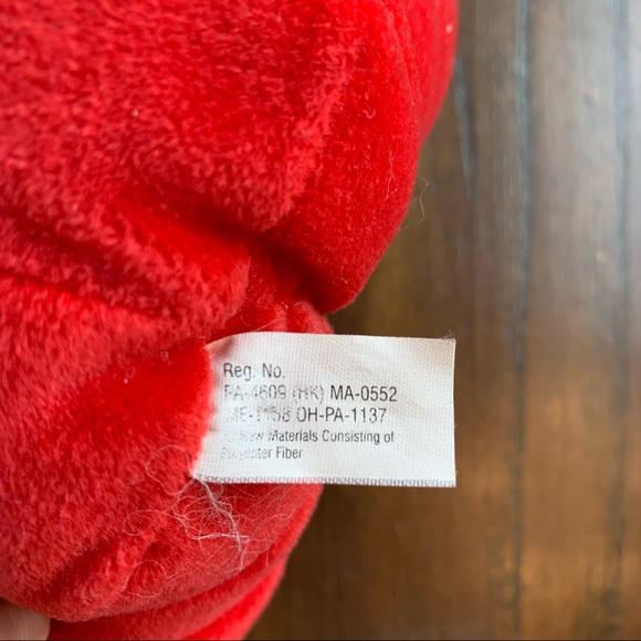 1993 Gibson Greetings Plush 11” Santa Claus Puffy Nylon Christmas Plaid Bag - Picture 6 of 9